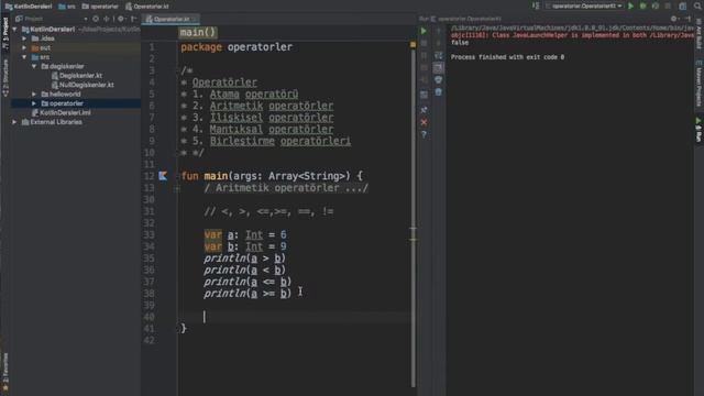 Kotlin Dersleri #8 - Operatörler смотреть онлайн