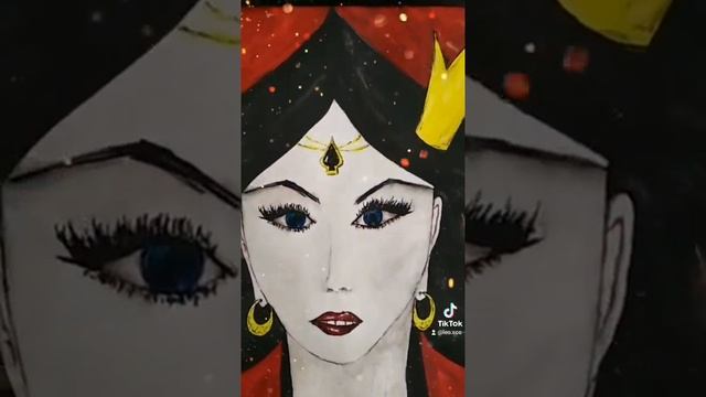 Пиковая Дама. Картина Акварель смотреть онлайн