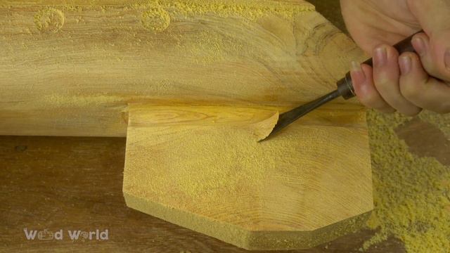 Wood Carving - Boeing CH-47 Chinook Helicopter Wooden -  Amazing Woodworking Project | Wood World