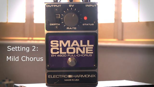 electro harmonix Small Clone - Mix Demo and Sample Settings Using a Fender Kurt Cobain Jaguar смотреть онлайн