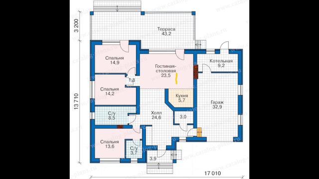 Обзор проекта одноэтажного дома смотреть онлайн