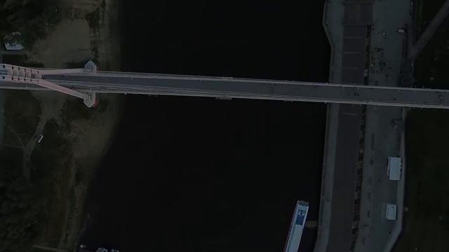 20180908, Тюмень, Мост влюбленных, Набережная смотреть онлайн