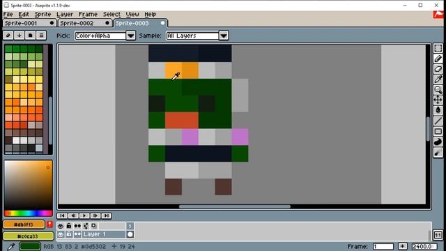 Рисую Pixel Art Персонажей / 6 Стилей Персонажей в Aseprite смотреть онлайн