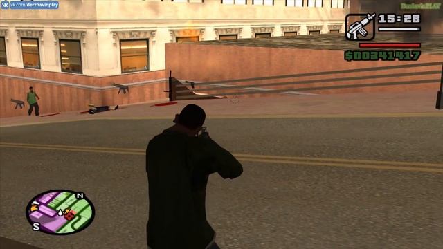 Играем в GTA San Andreas - Захватываем территории: Часть 8 смотреть онлайн