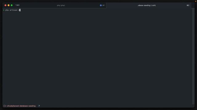 A few different ways to seed databases in Laravel смотреть онлайн