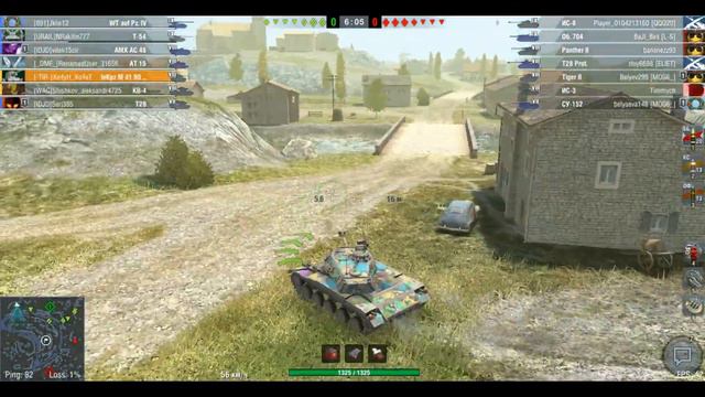Обзор "leKpz m 41 90 mm"-WoT blitz смотреть онлайн