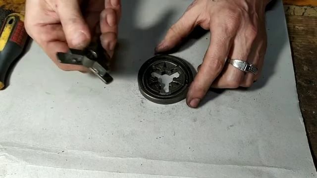 Как самостоятельно собрать сцепление бензопилы. смотреть онлайн