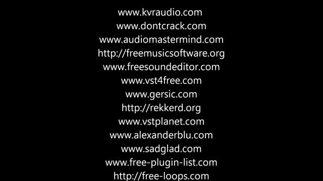 WHERE TO FIND FREE VST PLUGIN DOWNLOADS, WEBLINKS, DATABASES, FORUMS, REVIEWS AND NEWS смотреть онлайн