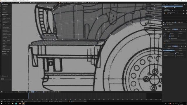 Blender 3D Speed Modeling - BMW E30 car смотреть онлайн