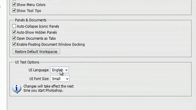 How to Change Language on Photoshop CS5 : Photoshop Basics смотреть онлайн