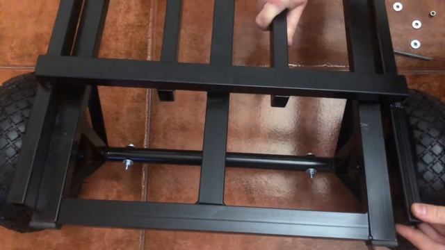 Тележка 2-х колёсная. Инструкция по сборке смотреть онлайн