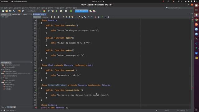 6. OOP (Interface dan Abstract Class) смотреть онлайн