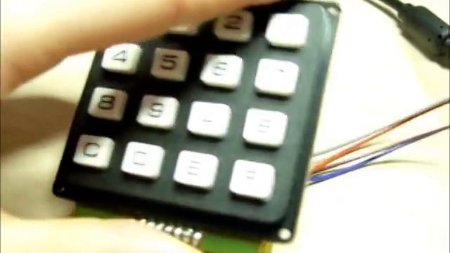 Arduino I²C PCF8574 Demo - 2/3 KEYPAD смотреть онлайн