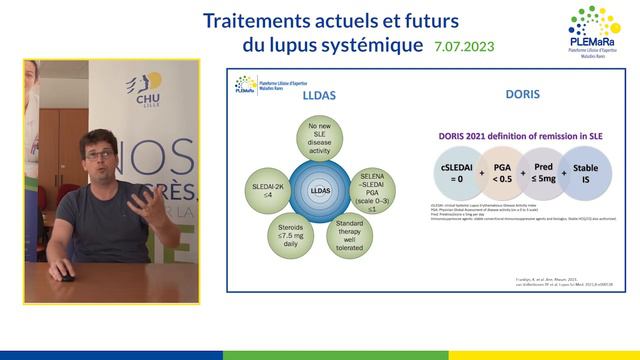Webinaire - Traitements actuels et futurs du lupus systémique смотреть онлайн