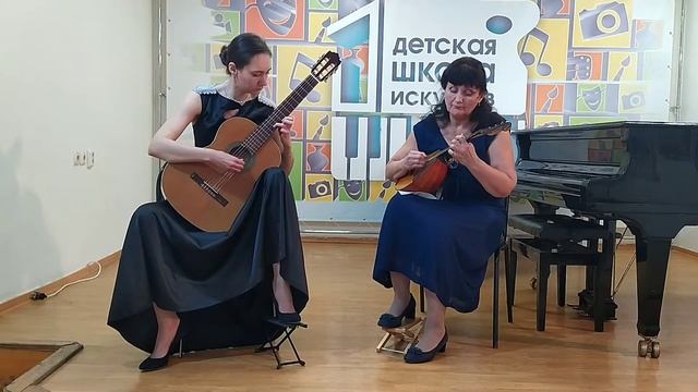 Дуэт "Вдохновение" Д. Ланфиеста "Перуанский вальс" смотреть онлайн