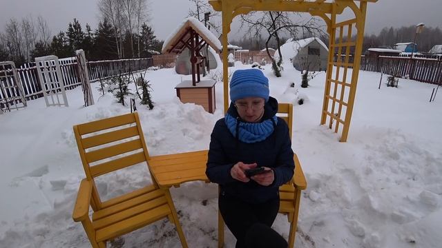 Не запланированный репортаж с 6 соток в конце января. смотреть онлайн