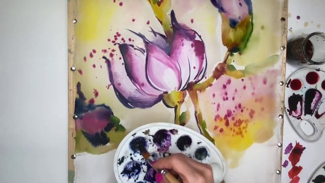 #батик #платок #ручная_работа #мкдляначинающих #рисуем #живопись #какнарисовать смотреть онлайн