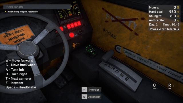 Coal Mining Simulator (Demo) - Симулятор добычи угля тяжелой техникой. смотреть онлайн