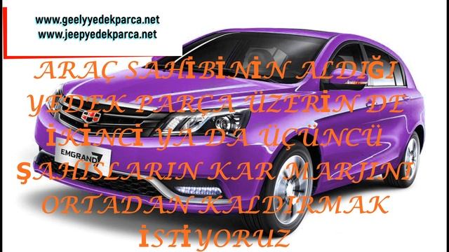 OSMANİYE GEELY YEDEK PARÇA ( 0532 - 120 - 30 - 71) смотреть онлайн
