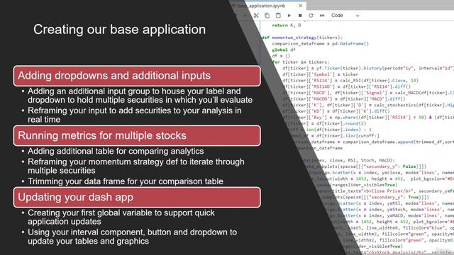 049 Creating The Base Application смотреть онлайн