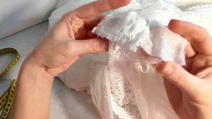 Как уменьшить пройму в плечевом шве в платье с рукавом