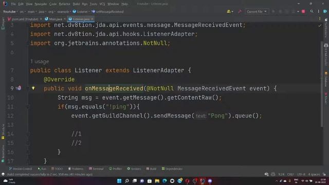 Creating and hosting Bots in Java(JDA) смотреть онлайн