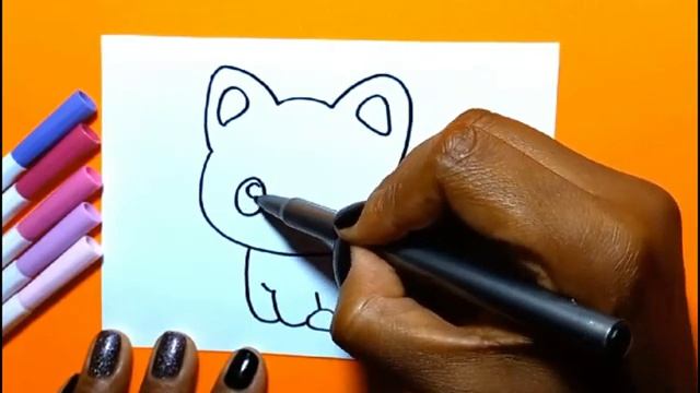 Учимся рисовать - Котёнок ? смотреть онлайн