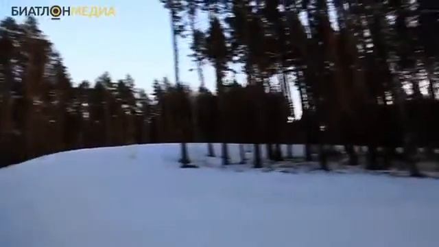 Технологии биатлона Подготовка гоночных трасс смотреть онлайн