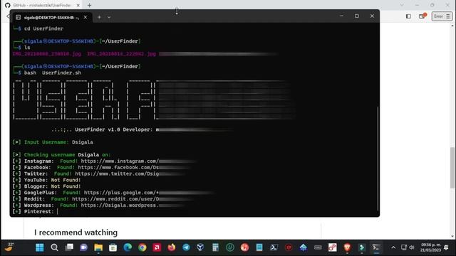 ?"UserFinder" La mejor Herramienta OSINT : encuentra lo que otros no pueden ver. ?️? смотреть онлайн
