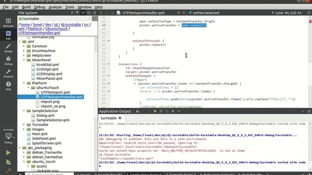 Qt QML on Ubuntu Touch, Import files to your cross platform app with Content Hub смотреть онлайн