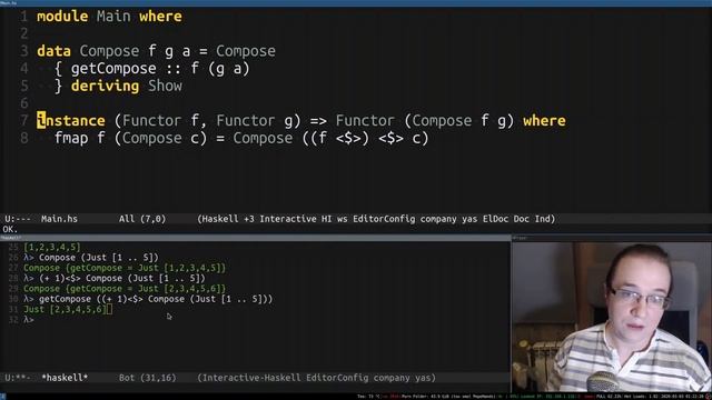 Secret Haskell Composition Technique смотреть онлайн