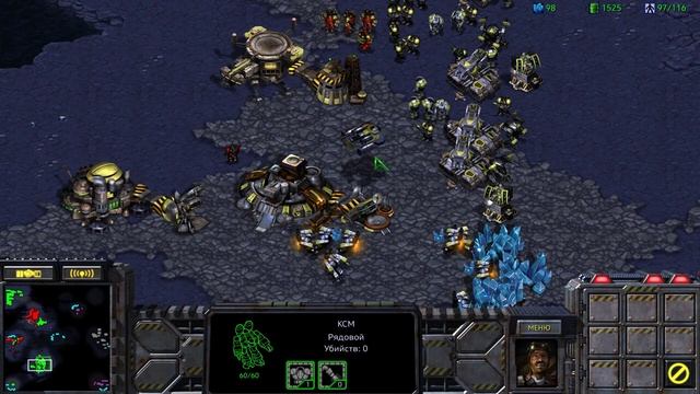 StarCraft: Remastered (PC, 2017) — Геймплей (Terran) / 2 vs 2 смотреть онлайн