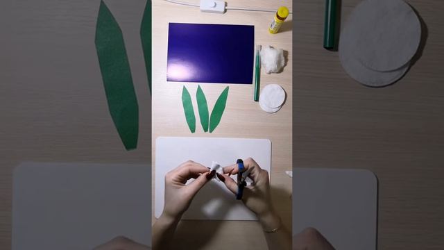 Аппликация "Подснежник" смотреть онлайн