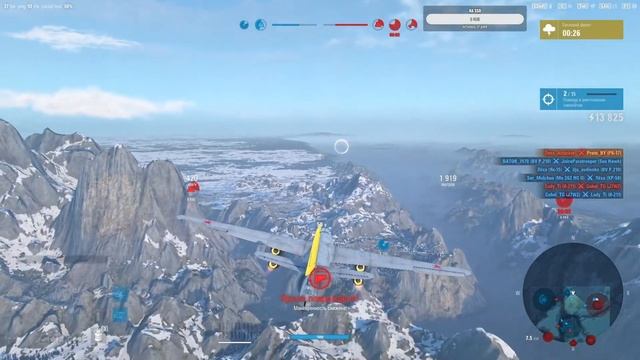 World of Warplanes. Продолжаем марафон на Supermarine Spitfire XVI. смотреть онлайн
