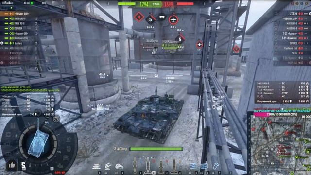 Экшен | "Armored Warfare " | поведение Объекта 640 в «Столкновение» |15x15| смотреть онлайн