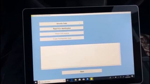 VECTRA C CIM RESET OPCOM