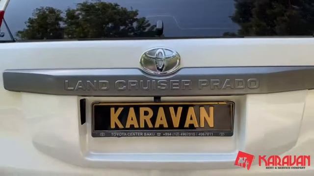 Karavan Rent A Car in Baku / Прокат автомобилей в Баку / Toyota Prado 150R смотреть онлайн