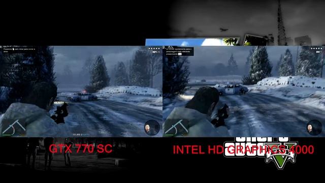 GTA 5 | COMPARISON -GTX 770/HD GRAPHICS 4000- ON THE SAME PC смотреть онлайн