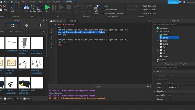 (roblox studio) how to make a automatic elevator easy lua смотреть онлайн
