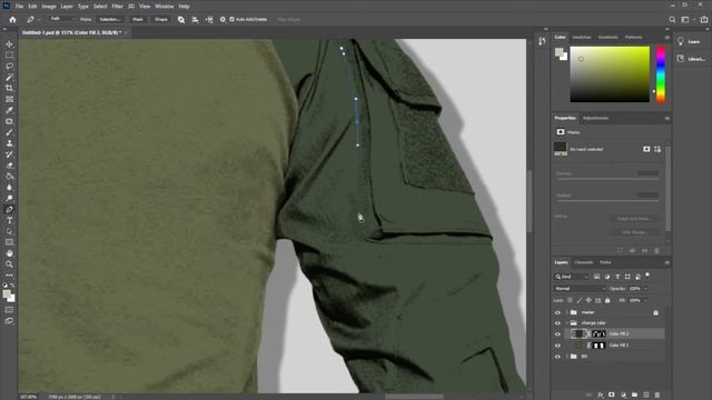 Tactical Shirt Mockup Free Download | Mockup Seragam PDH | Mockup Safari | Free Download PSD