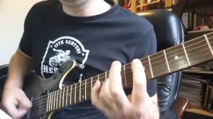 Кавер на гитаре В.Кузьмин "Красотка"