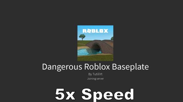 Most dangerous Roblox baseplate смотреть онлайн