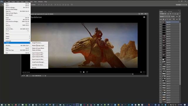 PS Export Layers To Files Script