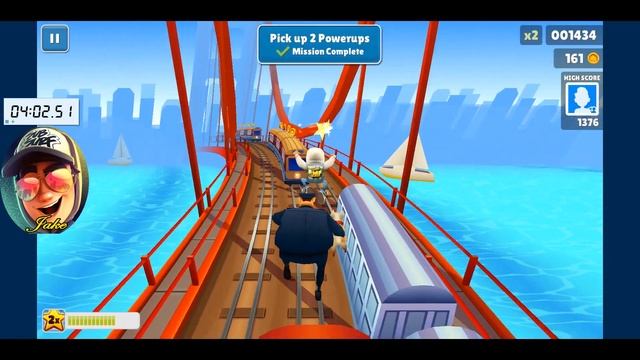 Compilation PlayGame Subway Surfers San Francisco On PC Non Stop Character Jake FHD смотреть онлайн