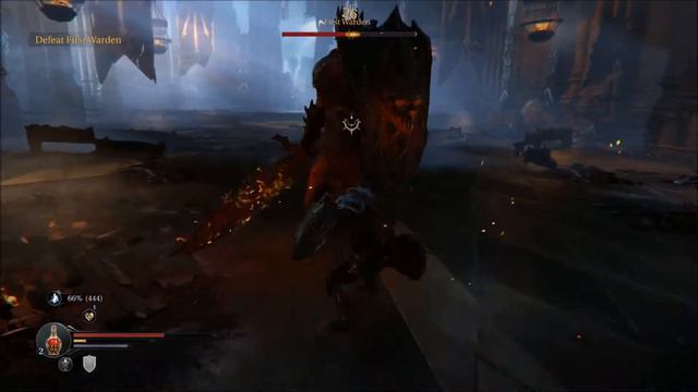 Lords of the Fallen. Muzza Vs First Warden. смотреть онлайн