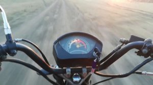 ВЕЧЕРНЯЯ ПОКАТУШКА НА АЛЬФЕ! ЛЕТАЕМ НА МОПЕДЕ RUBIKON SPORT под 80 км/ч