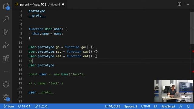 Prototype и __proto__ в JS / JavaScript для начинающих смотреть онлайн