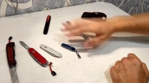 Мои ножи ВИКТОРИНОКС. Обслуживание и заточка.