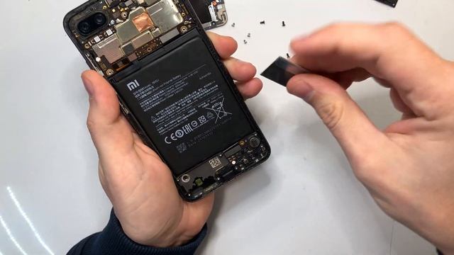 Xiaomi Mi8 Lite - Замена Аккумулятора / Battery Replacement смотреть онлайн