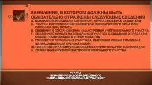 «Мои документы». Изменение видов разрешенного использования земельных участков